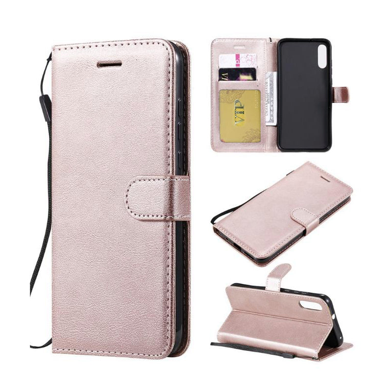 Leather Folio Wallet Case for Motorola Moto E (2020) Leather Folio Wallet Case for Motorola Moto E (2020)